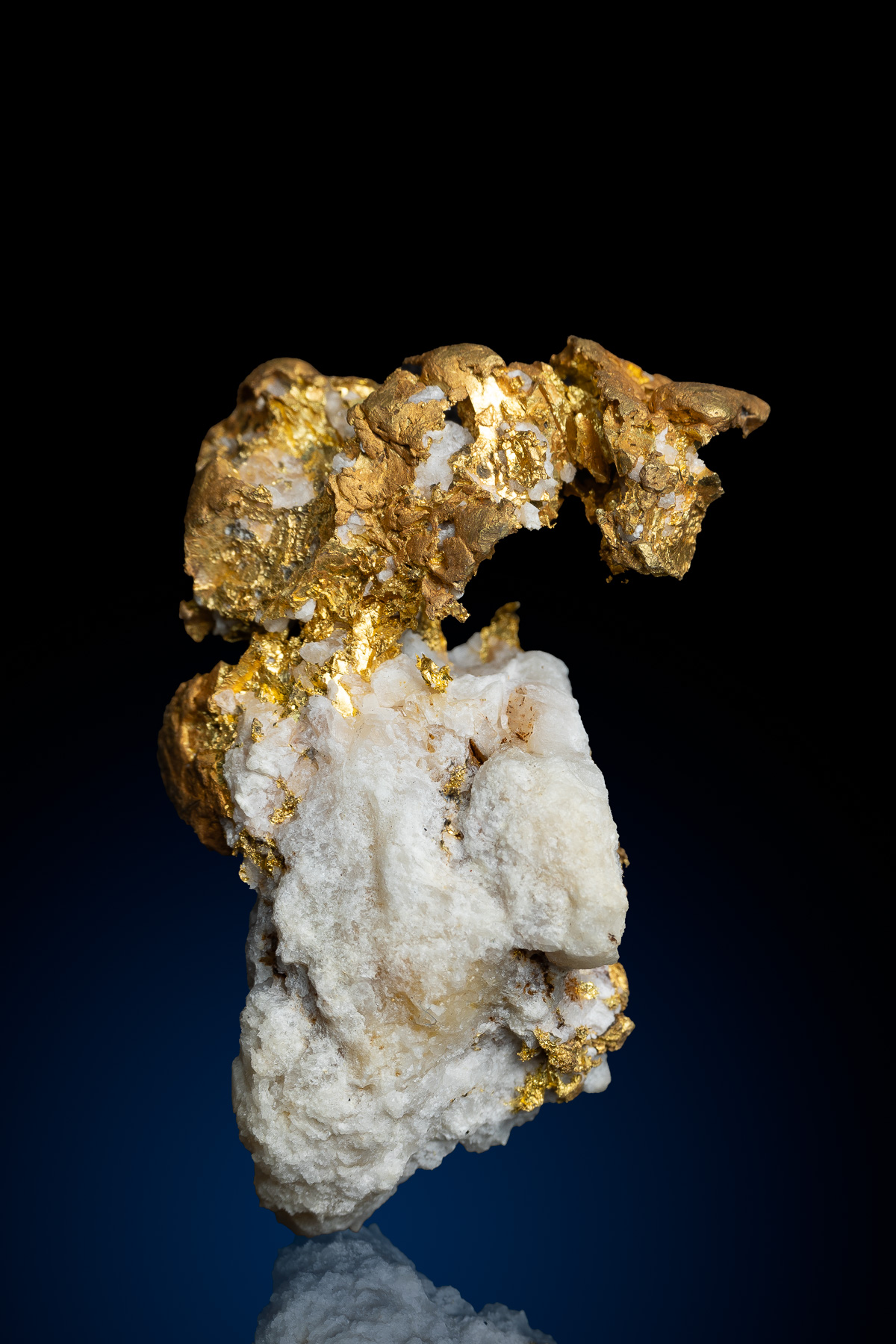(image for) Beautiful "Natural Alaskan Gold and Quartz Specimen- 25.98 grams